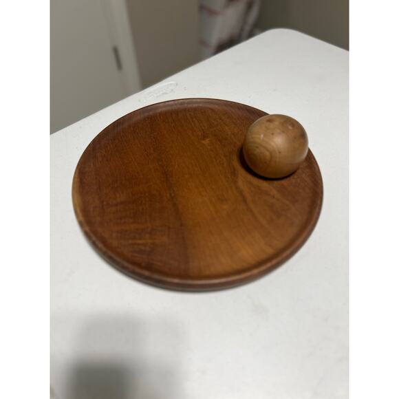 Vtg House of Myrtlewood Appetizer Cocktail Party Serving Tray Toothpick Holder - Picture 7 of 9